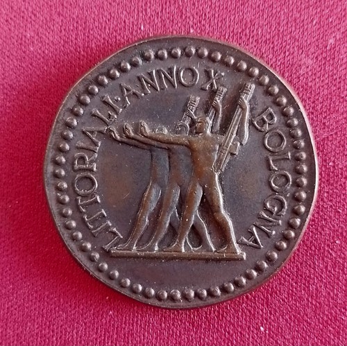 Medaglia bronzo guf littoriali - medaglia,