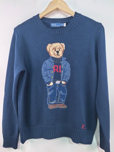 Orso maglione polo uomo - uomo, cotone