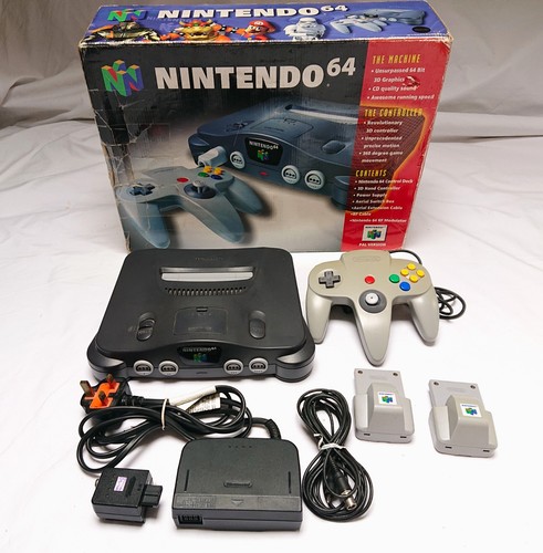 Pacchetto console n64 nintendo - pacchetto,
