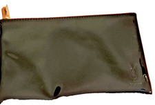 YVES SAINT LAURENT YSL POCHETTE CLUTCH BORSETTA TROUSSE BEAUTY VERNICE NERO ORO