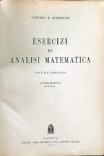 ESERCIZI DI ANALISI MATEMATICA