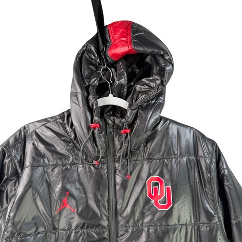 Oklahoma sooners puffer jacket - oklahoma,