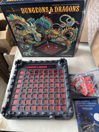 Mattel electronics dungeons - mattel, &