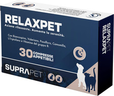 Relax Calmante per Cani E Gatti 30 Compresse - Rilassante Naturale Contro Stress