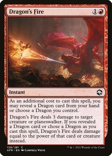 Mtg dragon fire - [mtg], dragon's