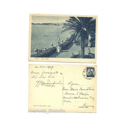 Cartolina lazio roma anzio - roma,