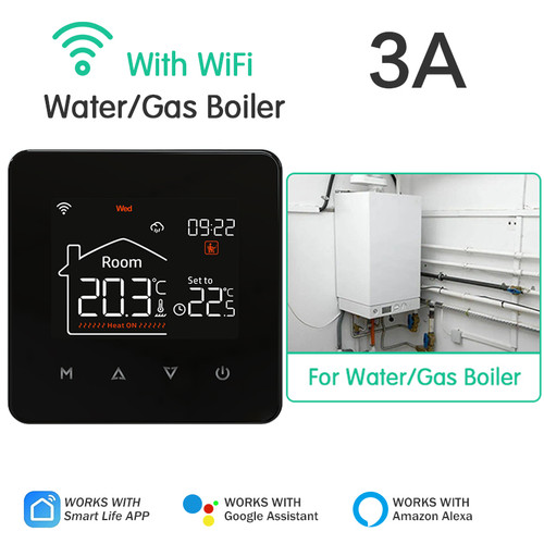 Termostato wifi tuya smart - termostato,