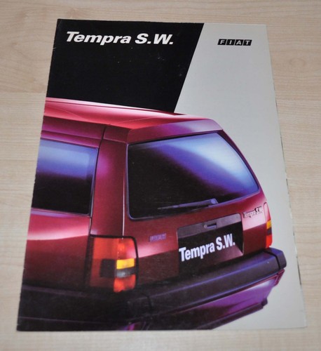 Fiat tempra brochure - tempra, s.w.