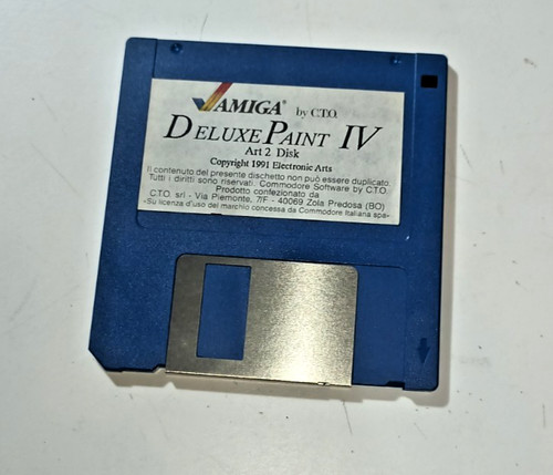 Deluxe paint art floppy - paint,