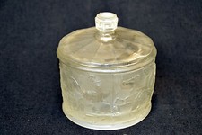 VECCHIO PORTA BONBON IN VETRO