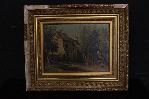 Quadro dipinto paesaggio - /,