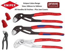 Knipex Cobra Pinza Multipresa Pulsante Pompa Acqua Impugnature 100-560mm Scegli