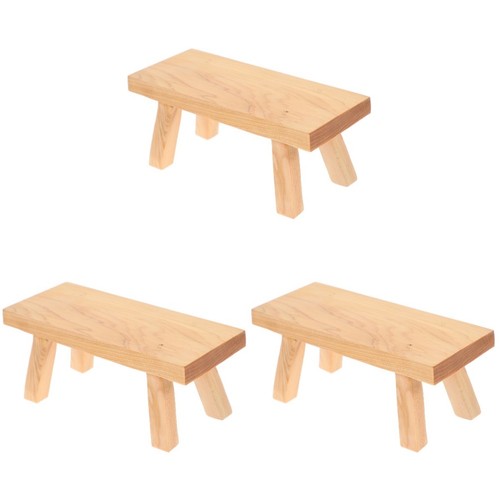 Set sgabelli legno - 3,