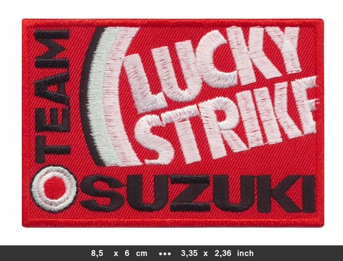 Patch toppa lucky strike moto - patch,