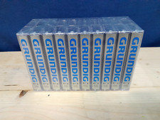 10 AUDIOCASSETTE GRUNDIG  C60