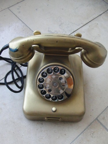 Altes bakelit telefon w48 - bakelit,