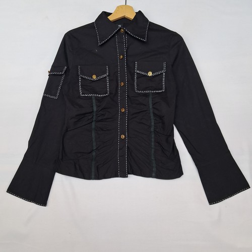 Camicia versace colore nero - camicia,