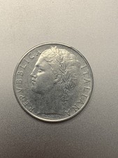 Moneta 100 lire del - moneta,