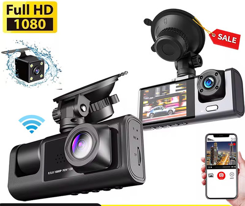 Dashcam wifi 1080p auto - dashcam,
