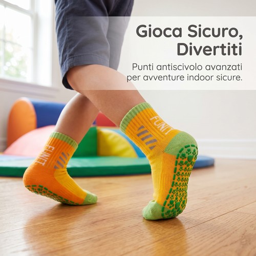 Calzini antiscivolo bambini - antiscivolo,