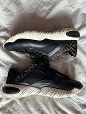 Fendi Black FF Logo Knit &