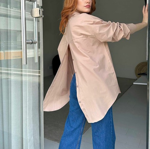 Camicetta donna aperta dietro