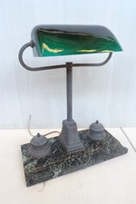 LAMPADA DA TAVOLO SCRIVANIA NOTARILE DESIGN MINISTERIALE ART DECO'