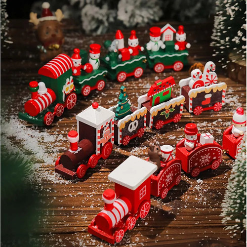 Trenino legno natale - trenino,