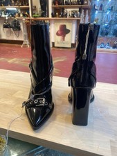 Stivali con plateau Moschino