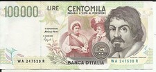 Italy italia 100000 lire - italy,