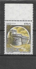 REPUBBLICA ITALIANA 1980/92 -  "SERIE CASTELLI" 170 £ MNH** BORDO DI FOGLIO