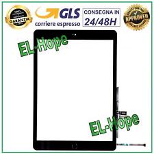 TOUCH SCREEN PER APPLE IPAD 2019 7th GEN. A2197 A2198 A2200 VETRO NERO
