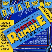 Data East Royal Rumble flipper