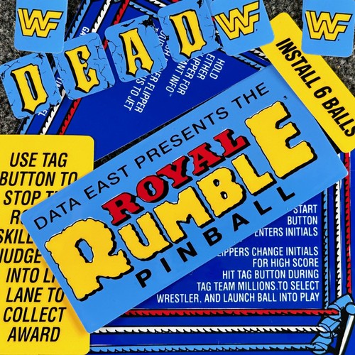 Data east royal rumble flipper - data,