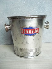 SPUMANTE GANCIA CANELLI RARO SECCHIO SECCHIELLO PORTA GHIACCIO TARGA INIZI 900