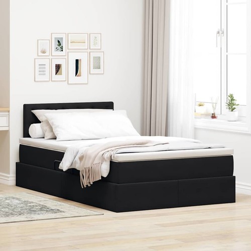 Letto con contenitore led - contenitore,