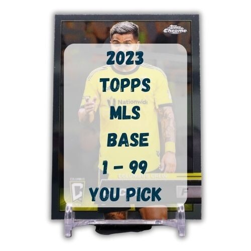 Topps chrome mls 2023 base - mls, da