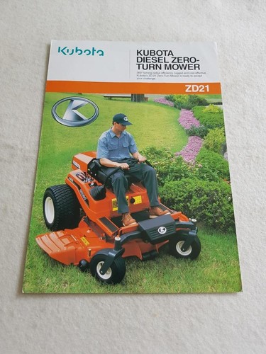 Kubota diesel tosaerba zero - tosaerba,
