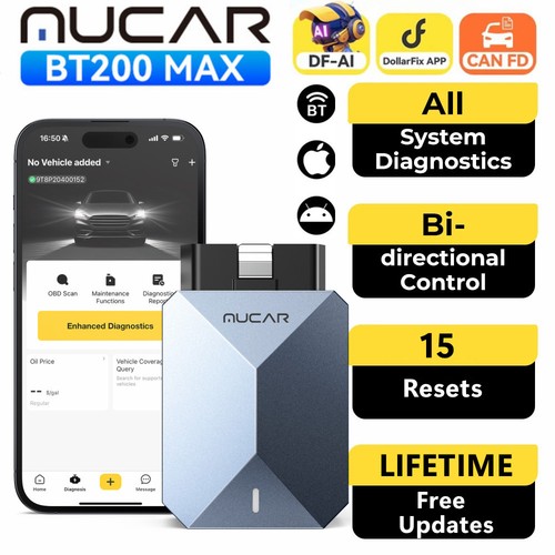 Mucar bt200 max - max, scanner