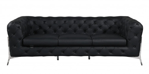 Black italian leather - italian,