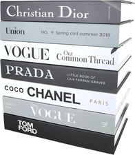 7 Pezzi Libri Decorativi