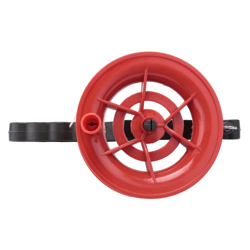 100m twisted string - twisted, red