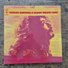 LP Carlos Santana & Buddy Miles Live S 65142 Made In Holland Rock Vinile 12"