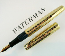 Stilografica WATERMAN 1930 oro 18 kr penna vintage Fountain pen da collezione