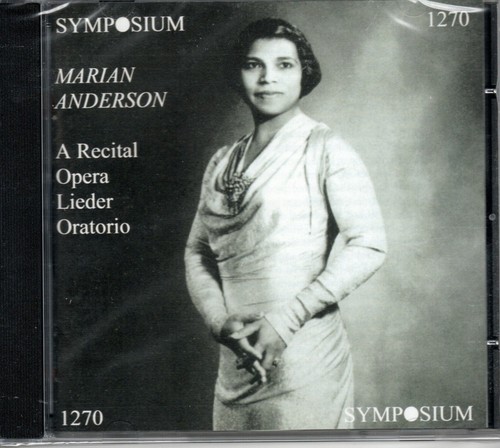 Marian anderson recital of - -,