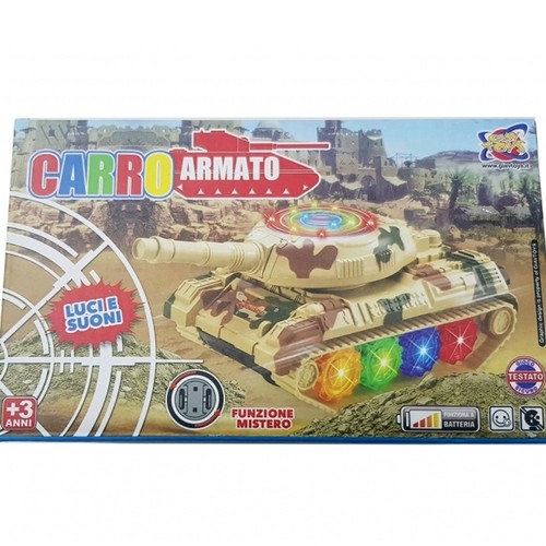 Carro armato con - armato, led