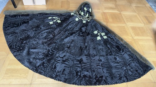 Maxi mantello reversibile vera