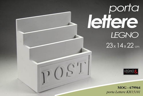 Portalettere scrivania moderno