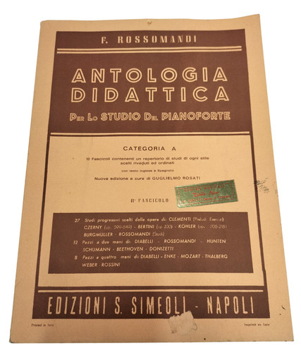 Antologia didattica studio - antologia,