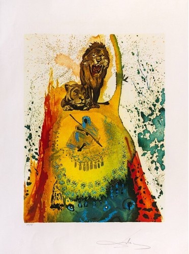 Salvador dalí leoni - dalí, di